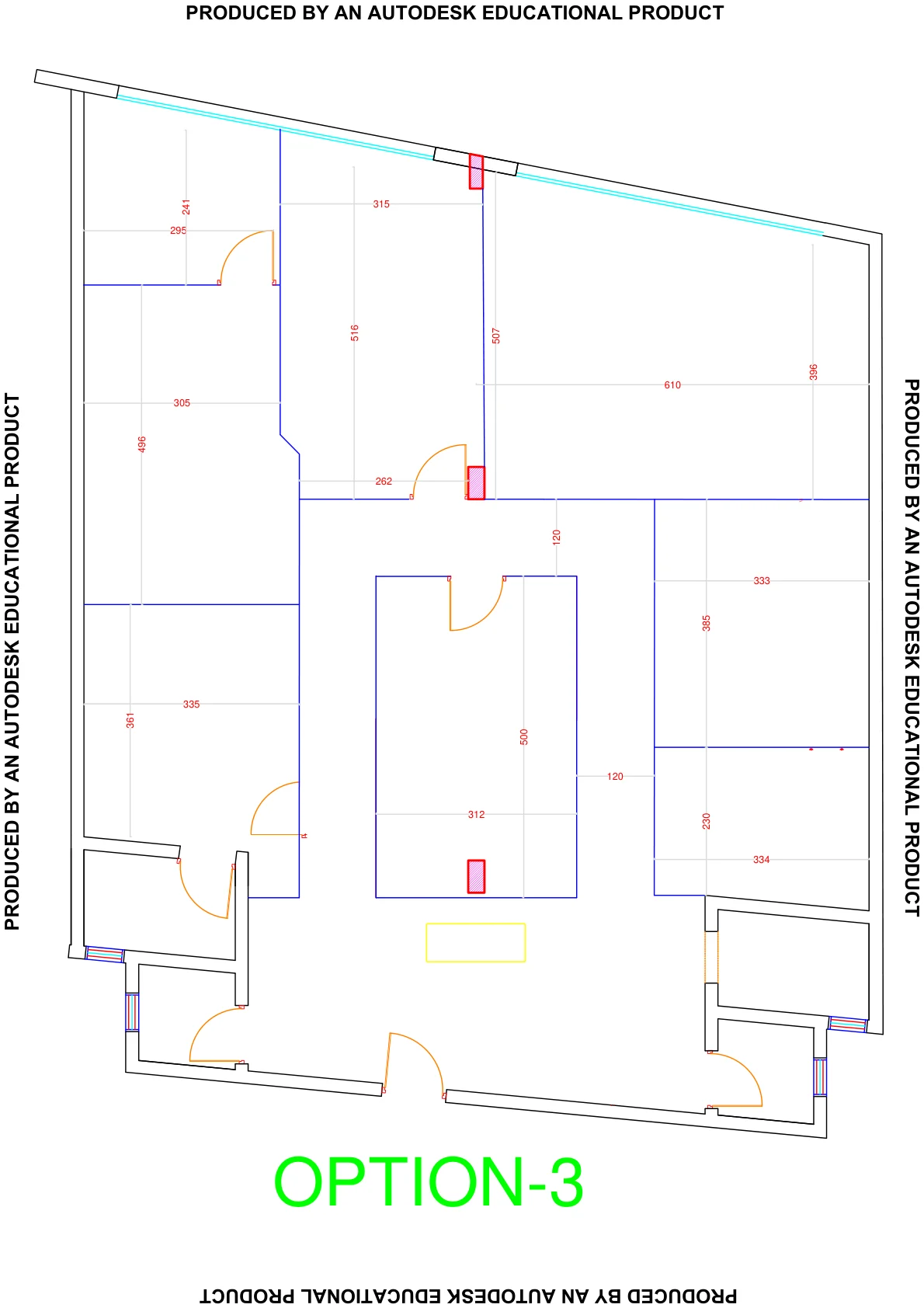 Corporate office — plans view 1